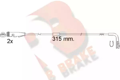 Контакт R BRAKE 610549RB